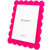 Tara Wilson Designs Frame SCALLOP Pink 11" x 13" for photo size 8" x 10"