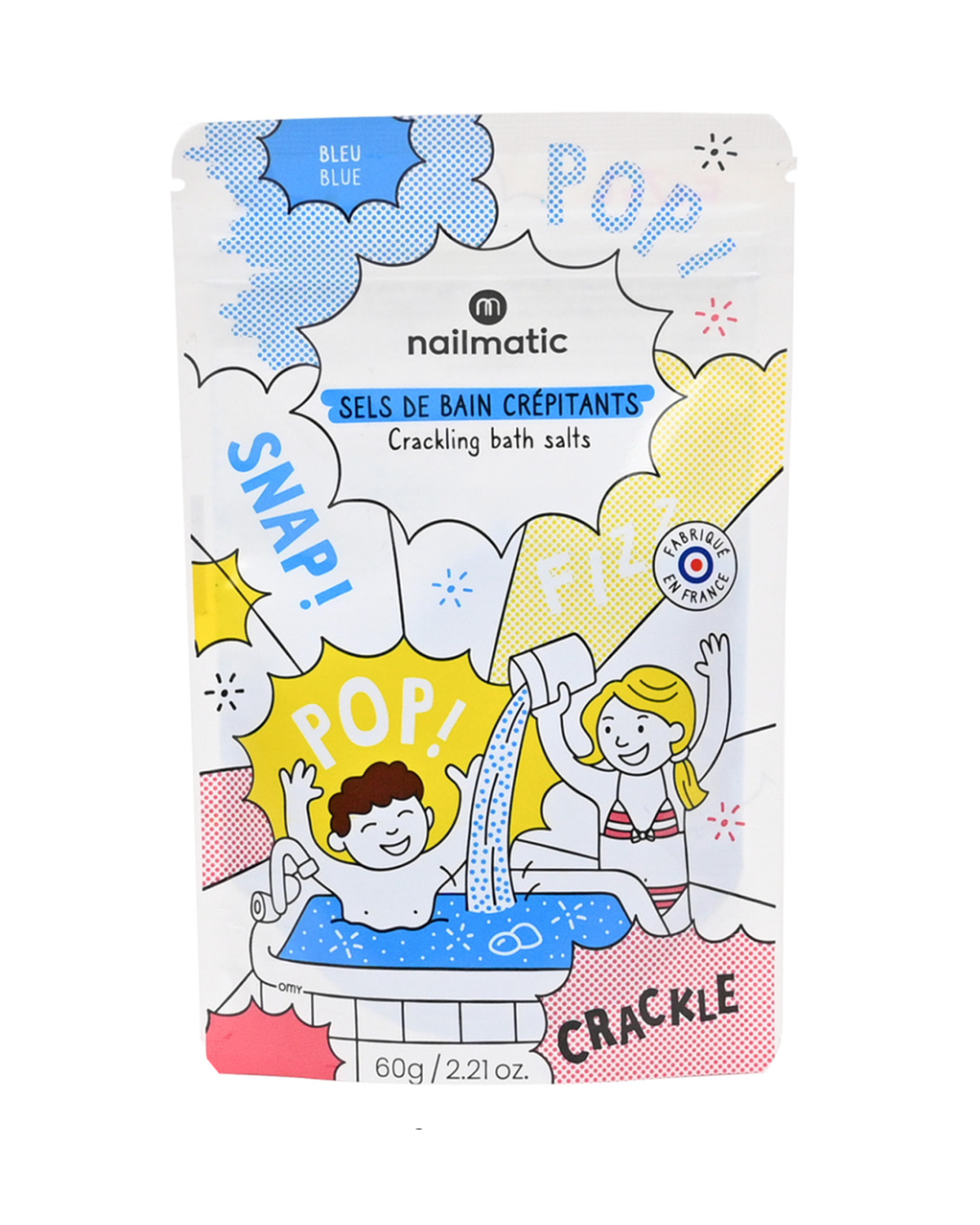 Nailmatic Blue Crackling Bath Salts