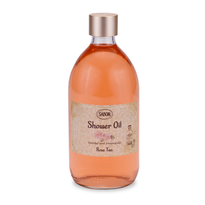 Shower Oil Rose Tea 17.5 oz (500mL)