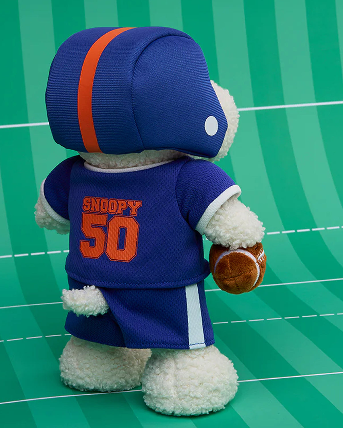 Plush PEANUTS American football Snoopy 9"
