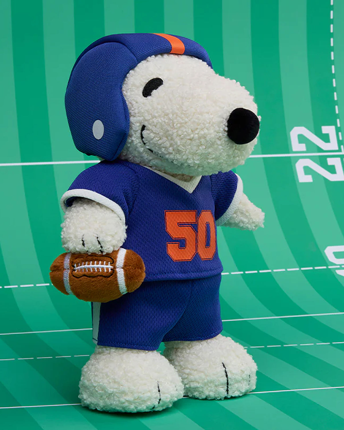 Plush PEANUTS American football Snoopy 9"
