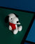 Plush PEANUTS Snoopy Sitting with Scarf 7"