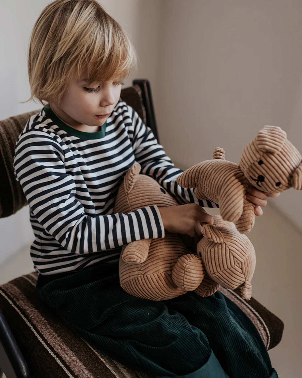 Plush MIFFY SNUFFY Corduroy Brown 8