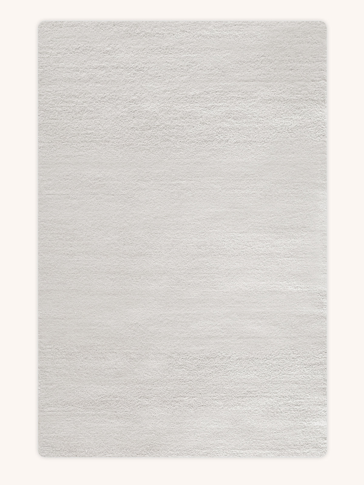 Rug SOLID Light Grey 6.6 x 9.8 ft