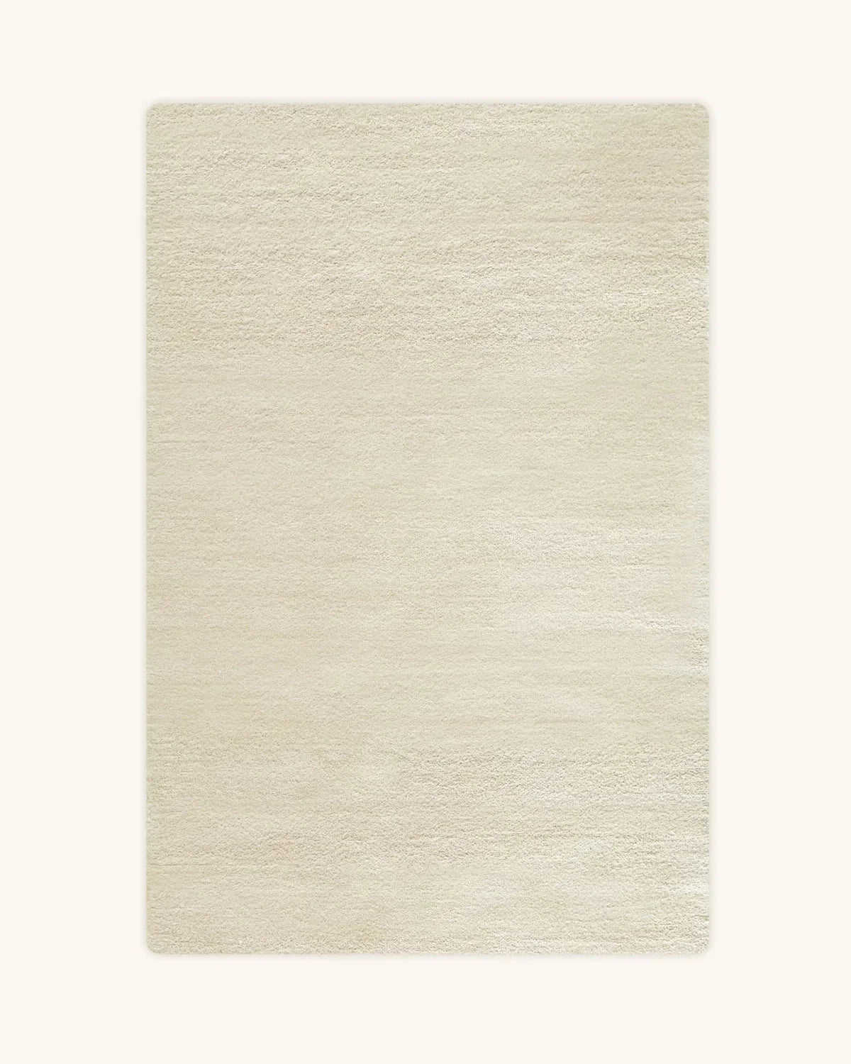 Maison Deux Rug SOLID STRIPE Off White 3.9 x 5.9 ft