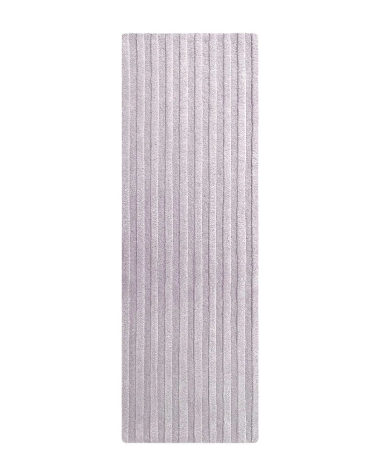 Maison Deux Rug SOLID STRIPE Lilac 3.9 x 5.9 ft