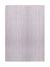 Rug SOLID STRIPE Lilac 5.6 x 7.9 ft