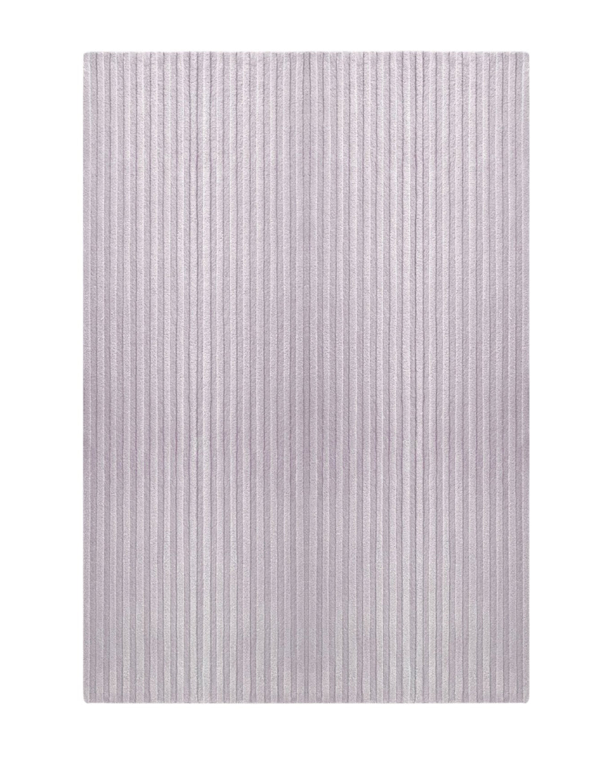 Maison Deux Rug SOLID STRIPE Lilac 6.6 x 9.8 ft
