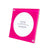 Tara Wilson Designs Frame SQUARE Pink 5" x 5" for photo size 4" x 4"