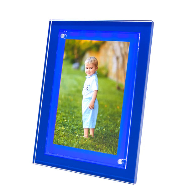 Tara Wilson Designs Frame COLORED Acrylic Blue