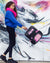 Light Plus Nine Student Backpack Peach Blush