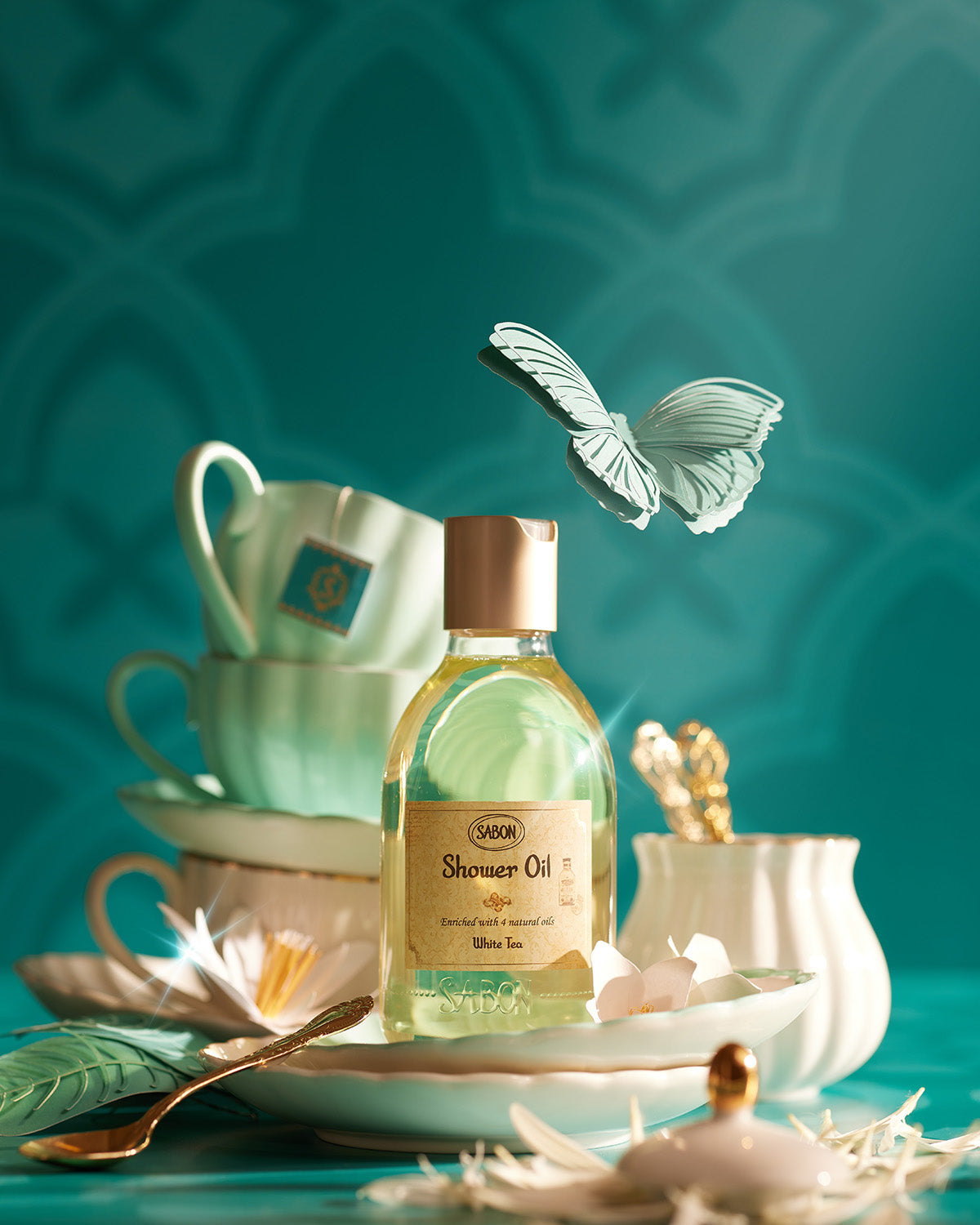 Shower Oil PET White Tea 100ml