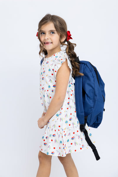 Back to School Ruffle Dress