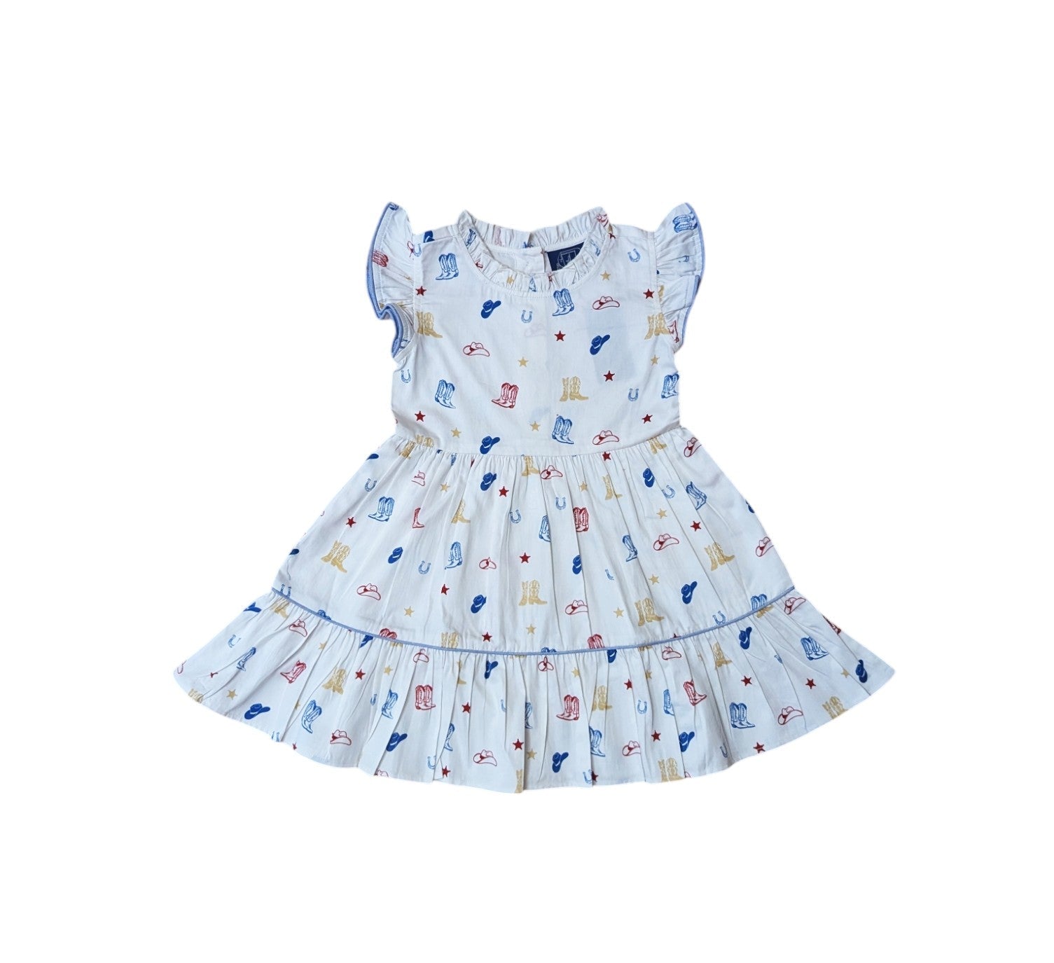 Western Ruffle Dress