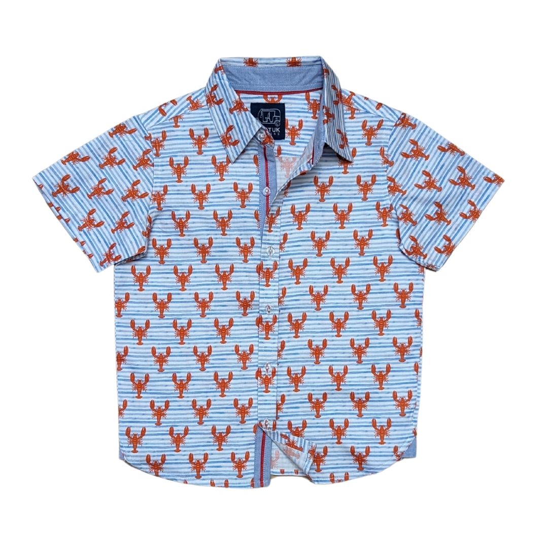 Lobster Wave Shirt in Short Sleeves