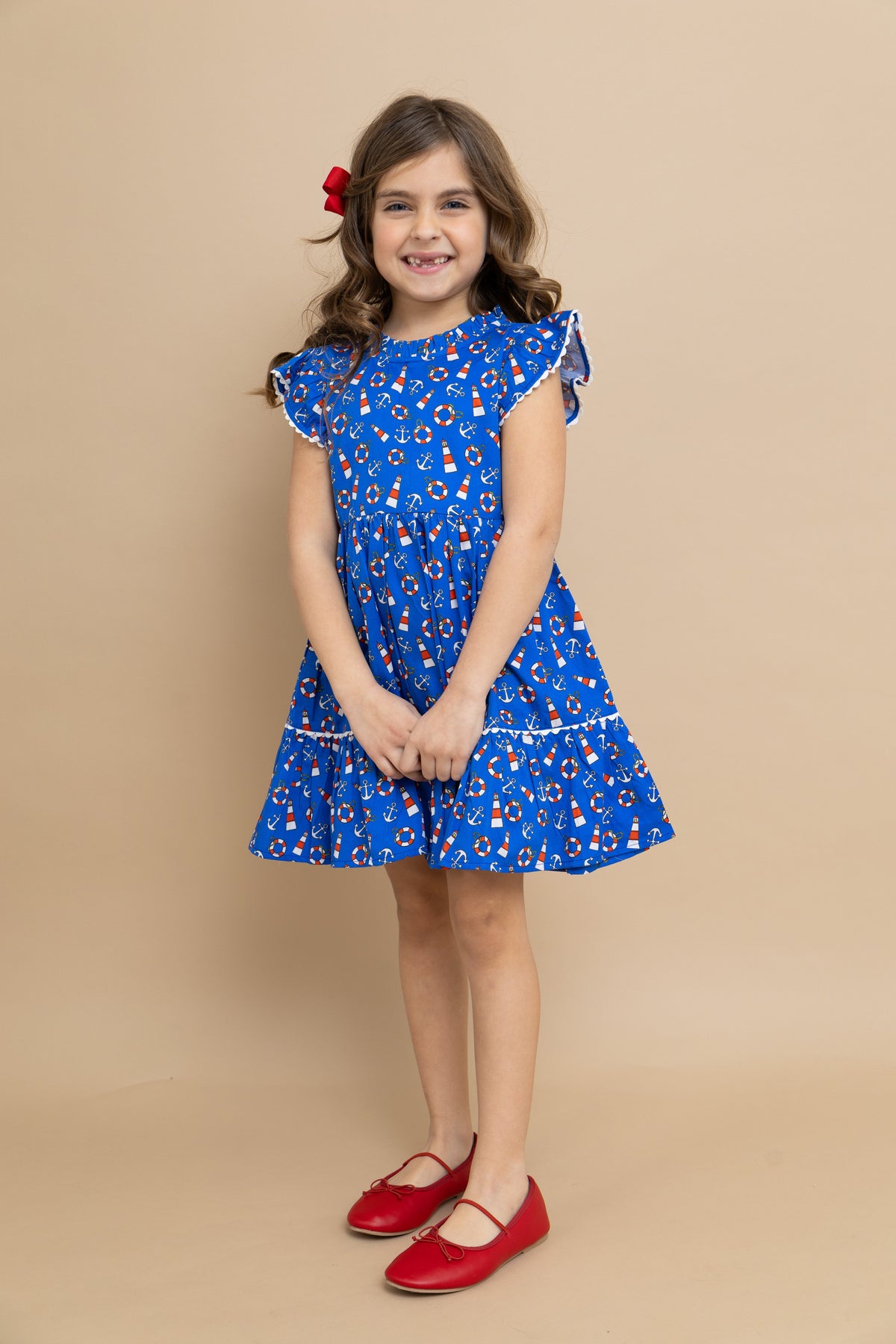 Seaside Ruffle Dress