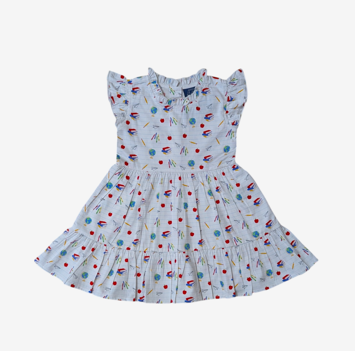 Back to School Ruffle Dress