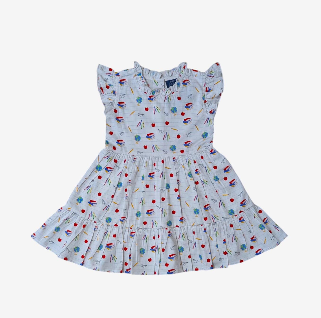 Back to School Ruffle Dress