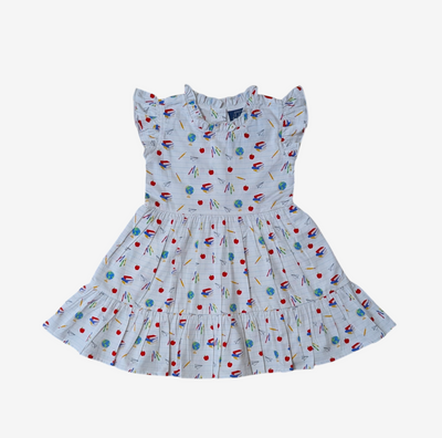 Back to School Ruffle Dress
