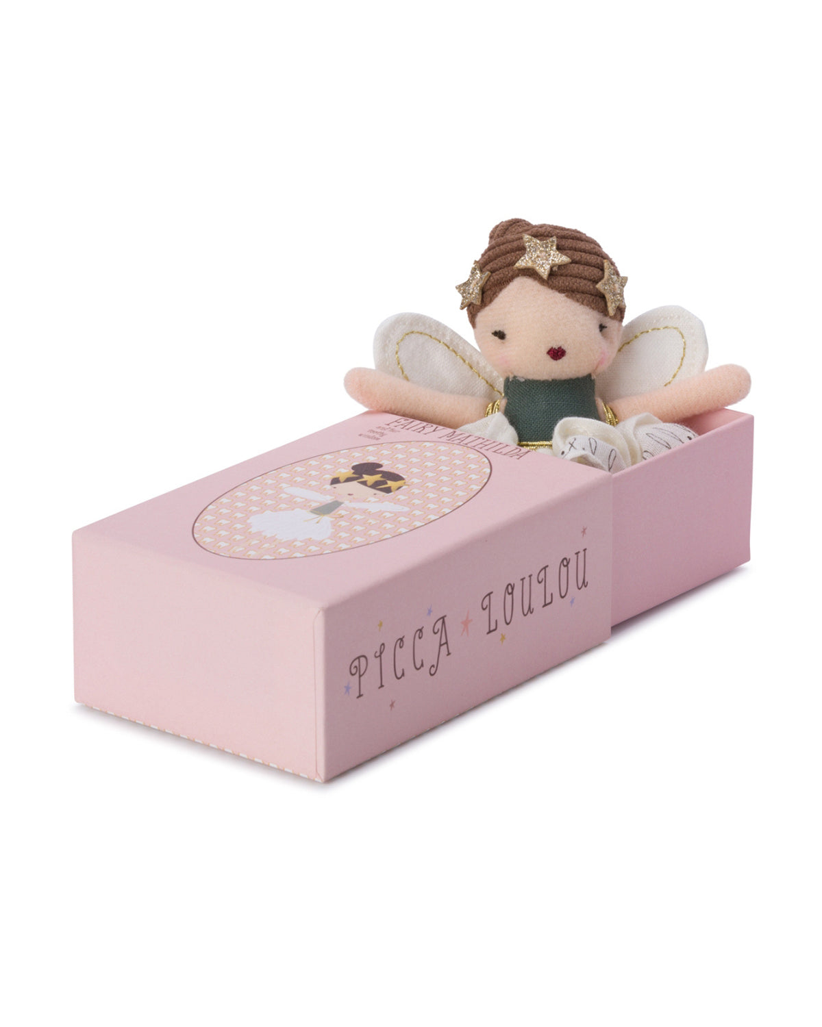 Plush PICCA LOULOU FAIRY MATHILDA in Giftbox 4.5"