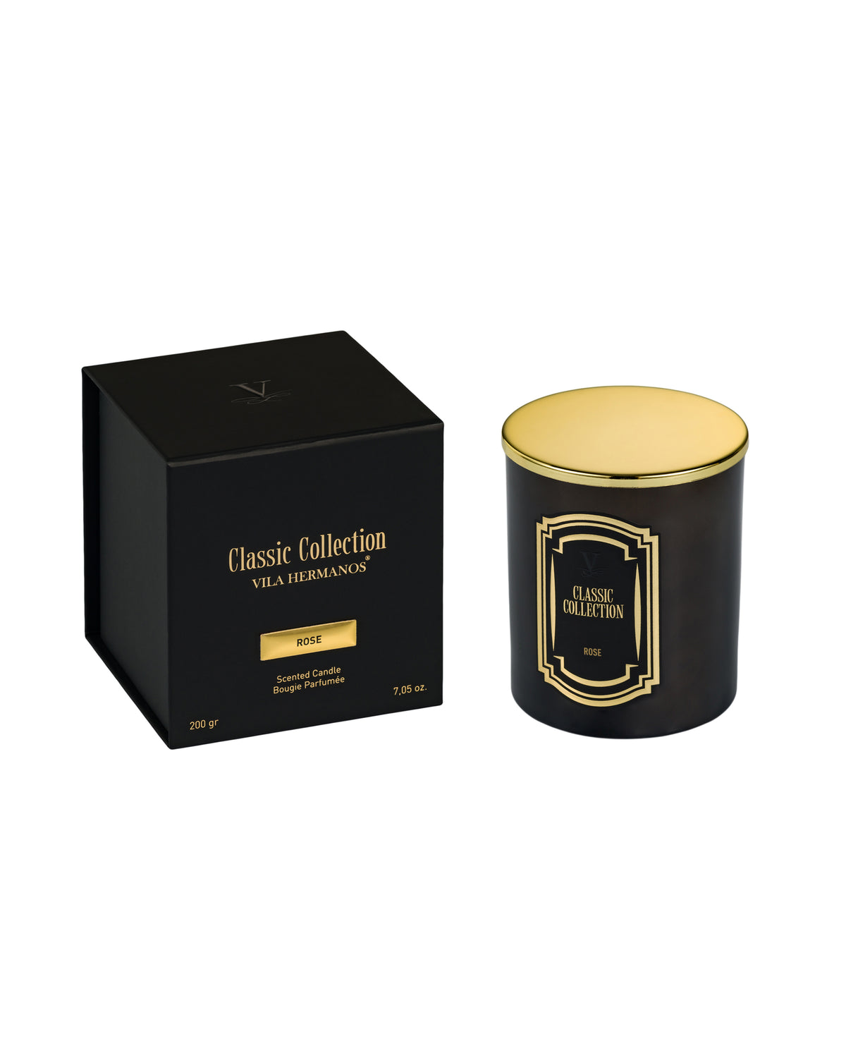 Candle in Jar CLASSIC COLLECTION ROSE 200gr