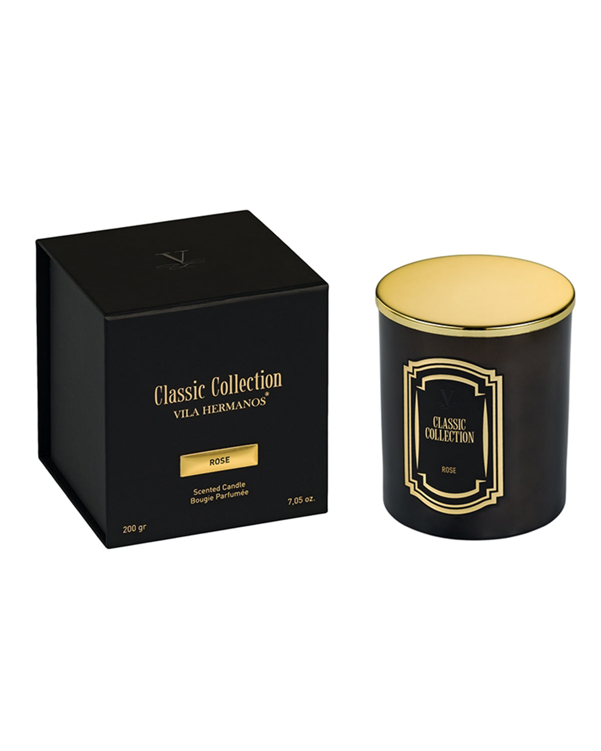 Candle in Jar CLASSIC COLLECTION ROSE 200gr