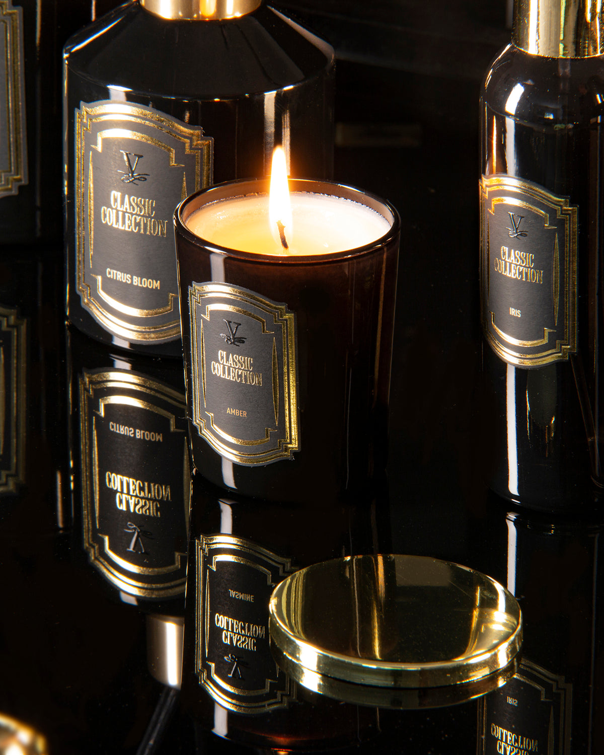 Candle in Jar CLASSIC COLLECTION AMBER 500gr