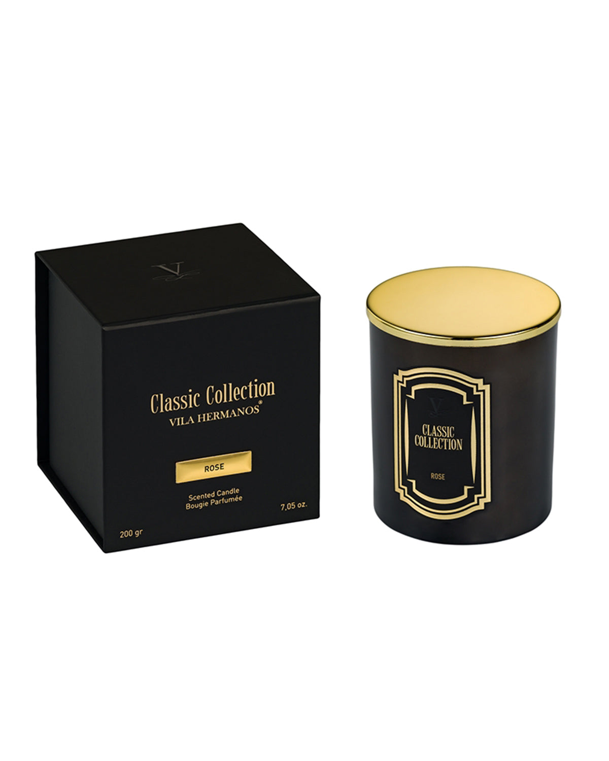 Candle in Jar CLASSIC COLLECTION ROSE 500gr