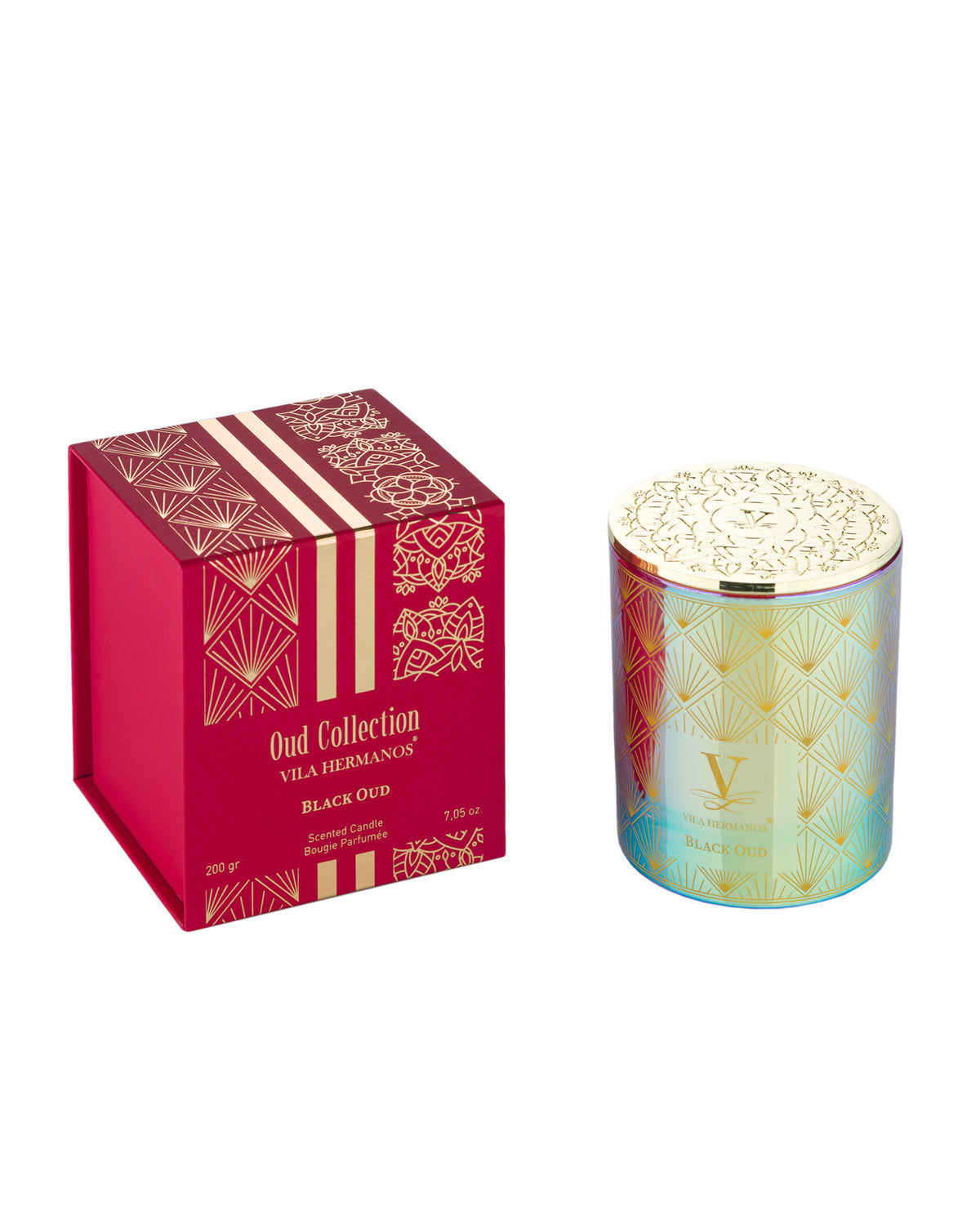 Candle in Jar OUD COLLECTION Black Oud Red Jar 200gr