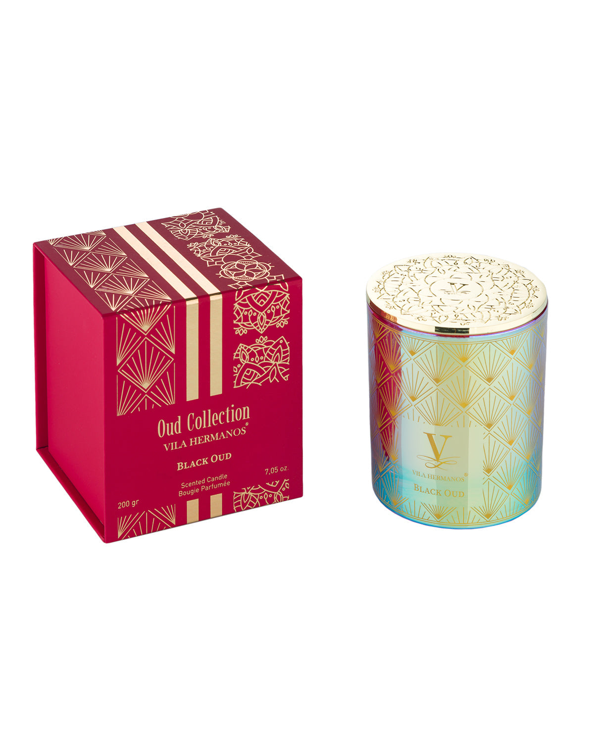 Candle in Jar OUD COLLECTION Black Oud Red Jar 200gr