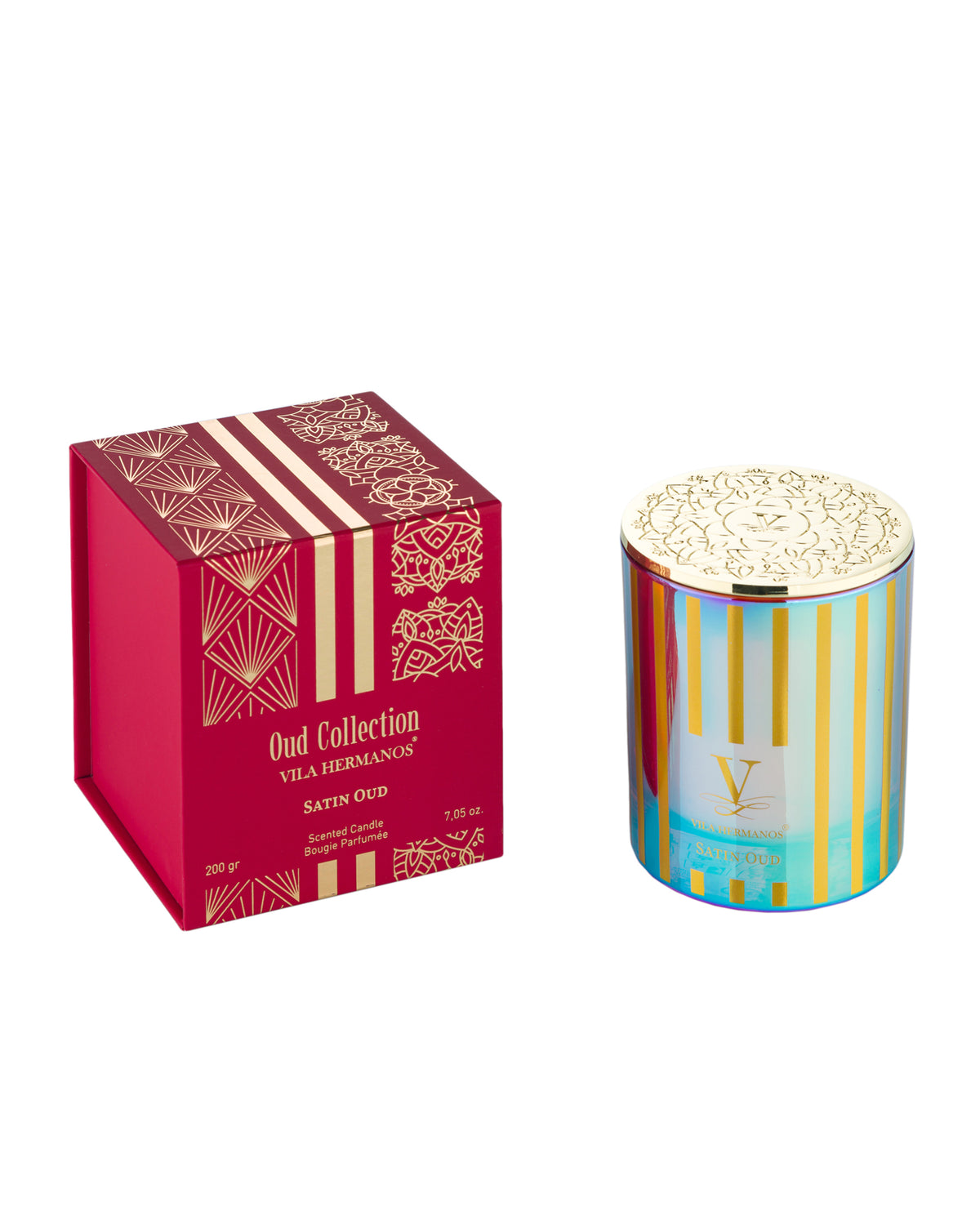 Candle in Jar OUD COLLECTION Satin Oud Red Jar 200gr