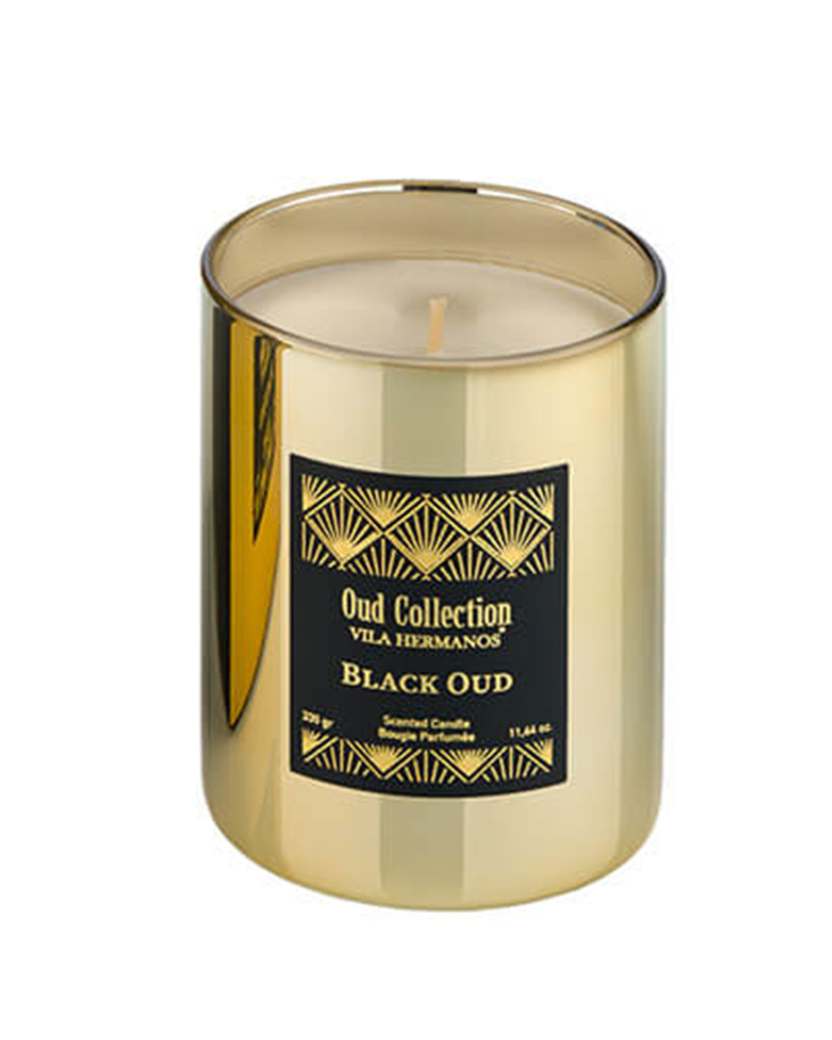 Candle in Jar OUD COLLECTION Black Oud Gold Jar 330gr
