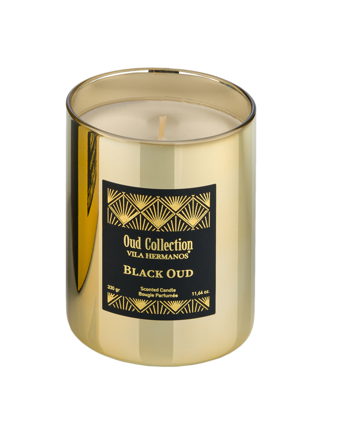 Candle in Jar OUD COLLECTION Black Oud Gold Jar 330gr