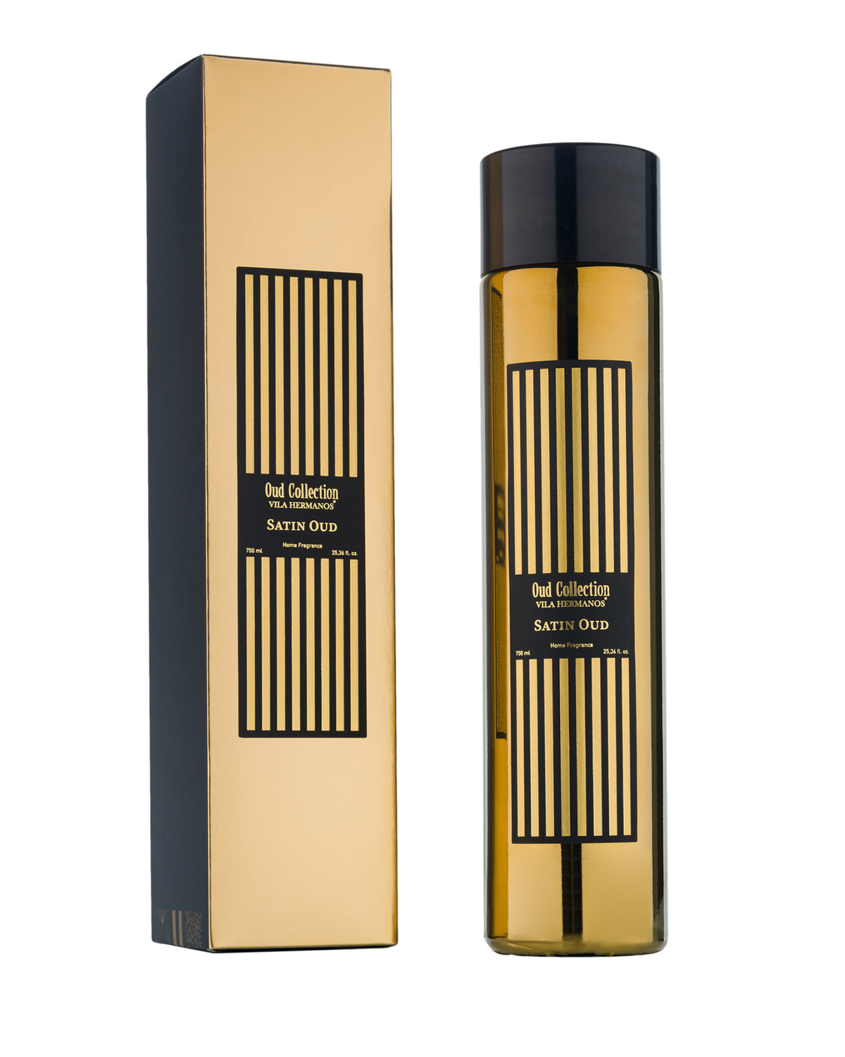 Reed Diffuser OUD COLLECTION 750ml Gold Black Oud 2.95 diam. x 13.39 in