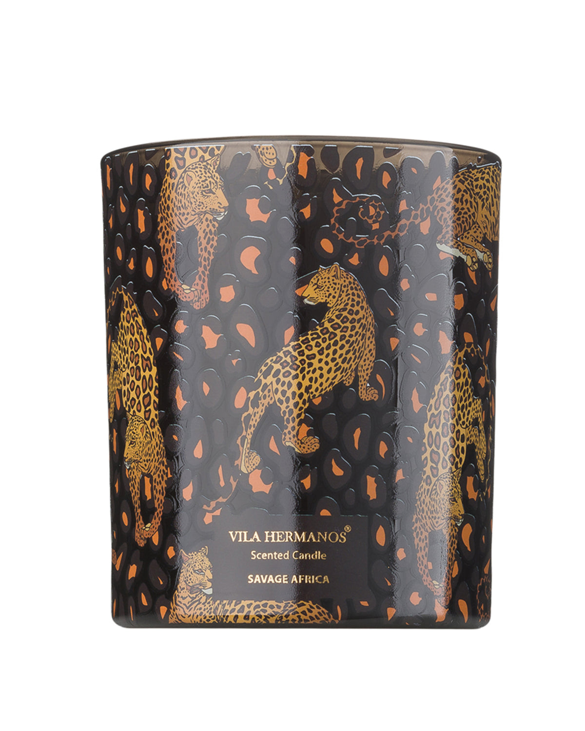 Candle in Jar JUNGLETOPIA 7oz Leopard Savage Africa
