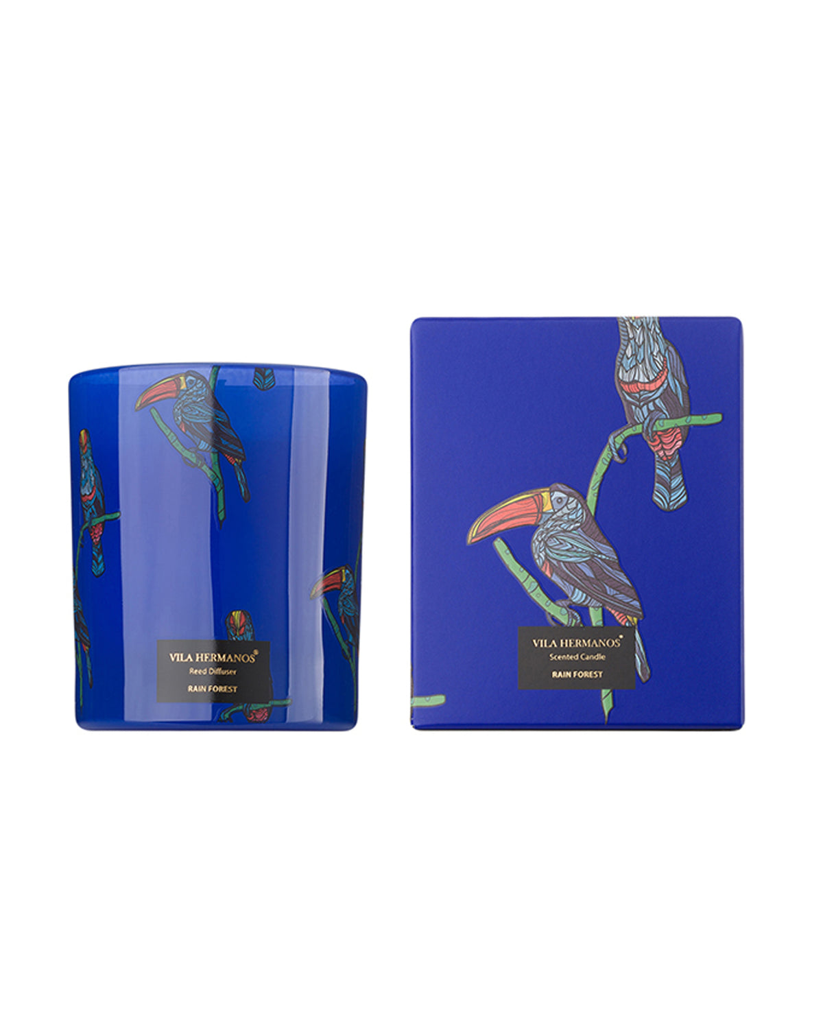 Candle in Jar JUNGLETOPIA RAIN FOREST 7oz Tucan