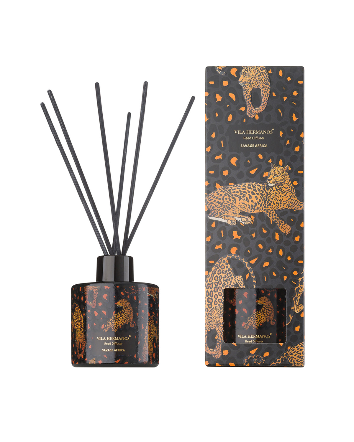 Diffuser Mikado Reed JUNGLETOPIA 3.3oz Leopard Savage Africa