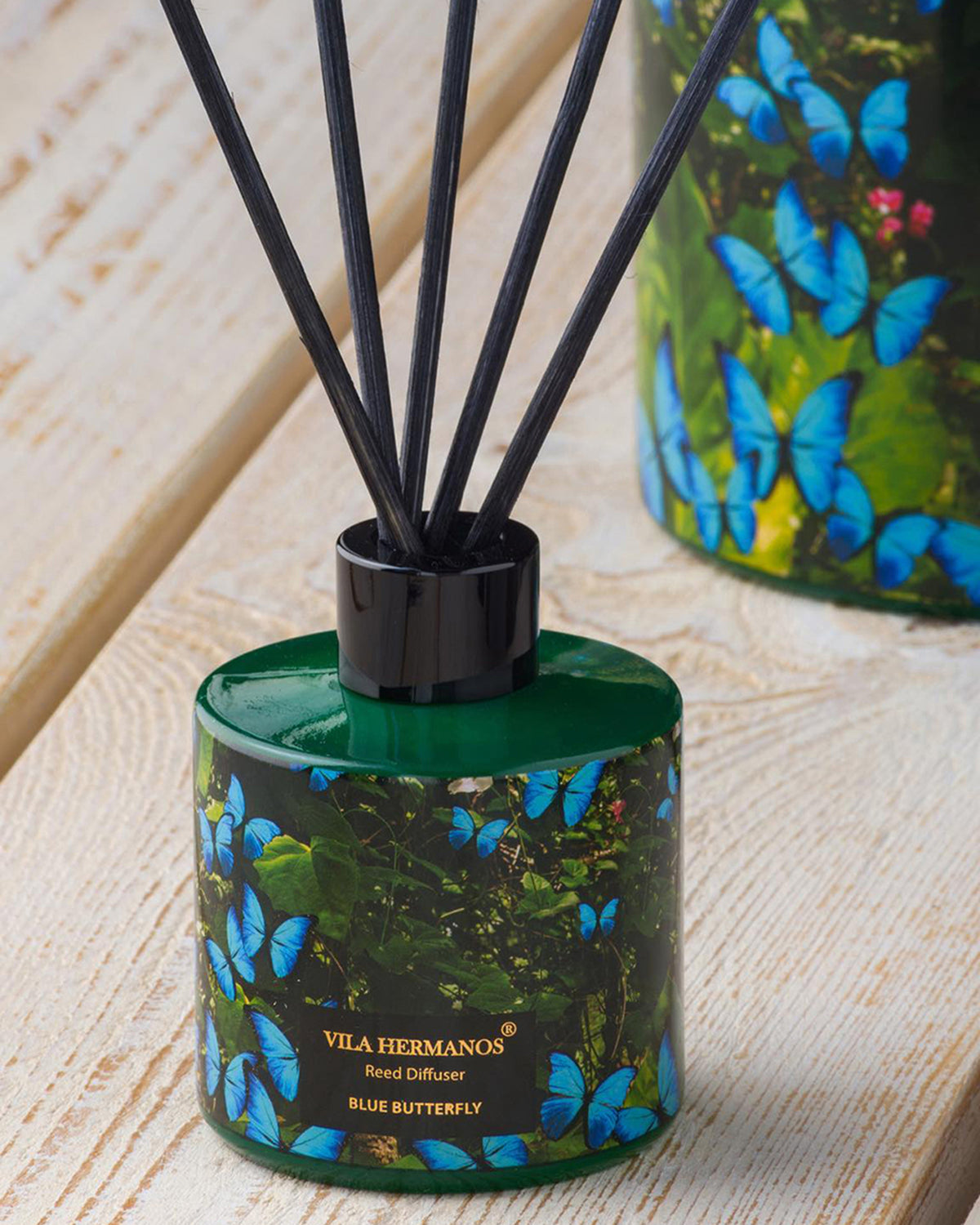 Diffuser Mikado Reed JUNGLETOPIA 3.3oz Blue Butterfly
