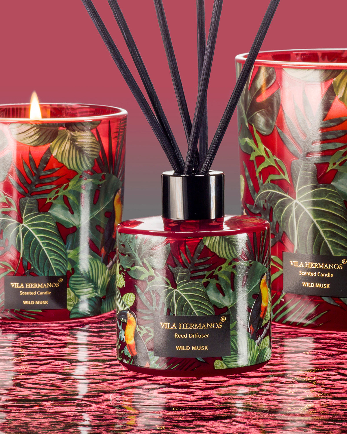 Candle in Jar JUNGLETOPIA WILD MUSK 650gr