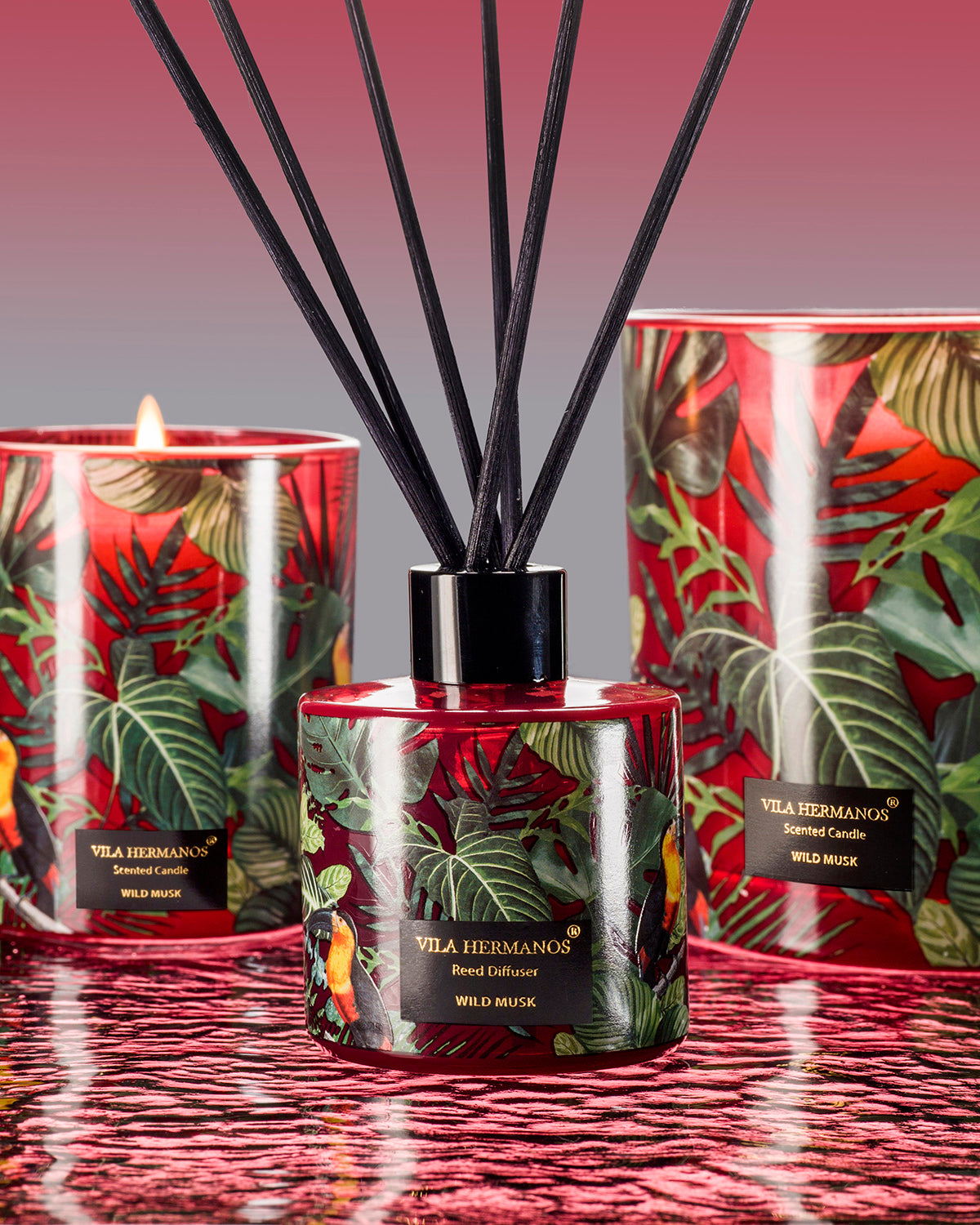 Candle in Jar JUNGLETOPIA WILD MUSK 650gr