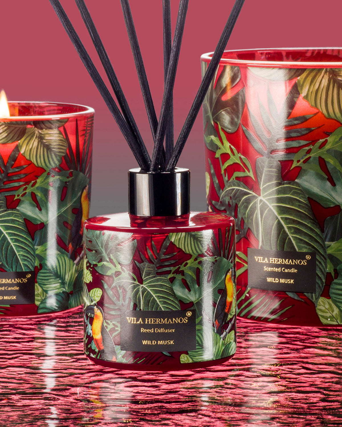 Diffuser Mikado Reed JUNGLETOPIA 3.3oz Wild Musk