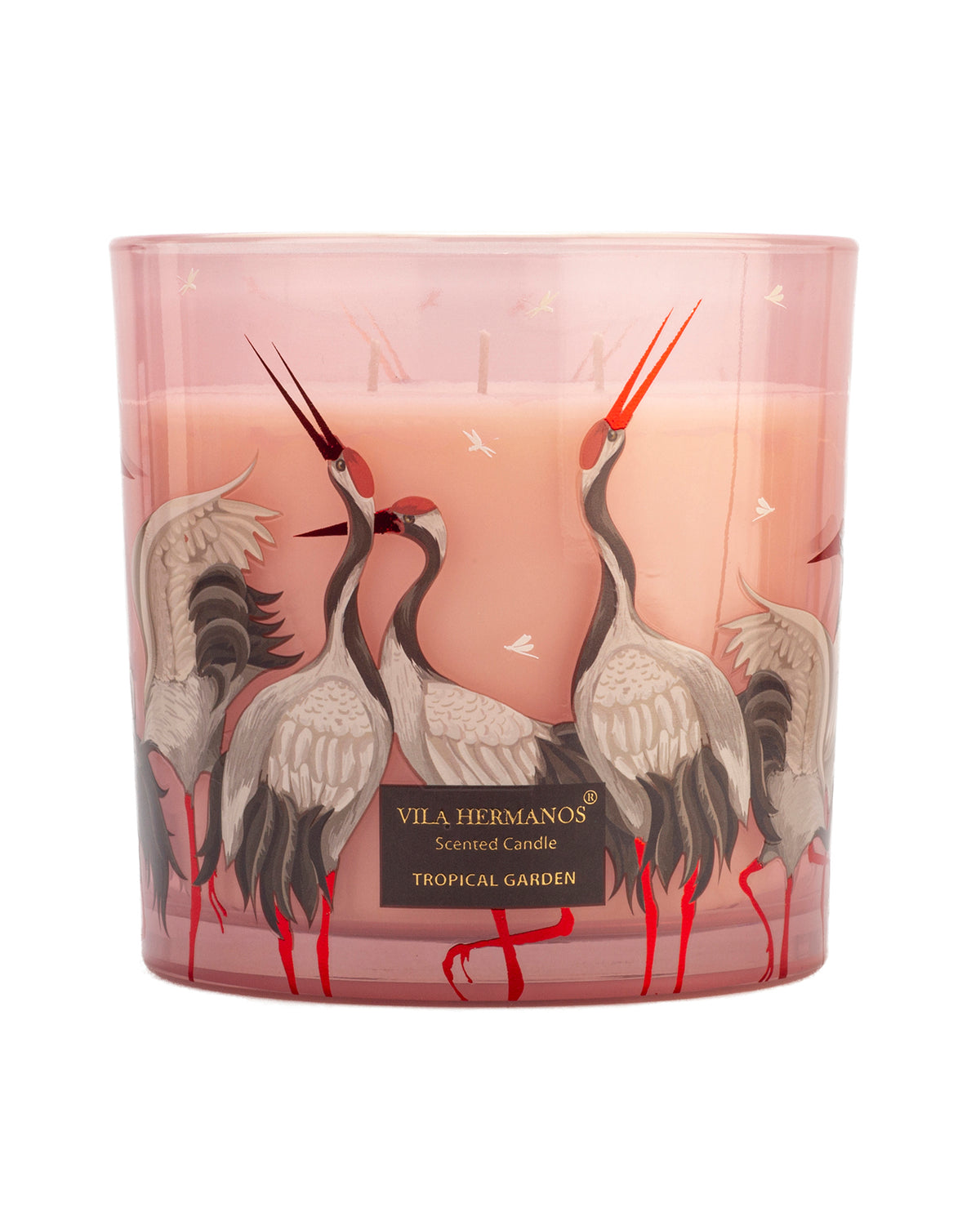 Candle in Jar JUNGLETOPIA FLAMINGO PINK 650gr