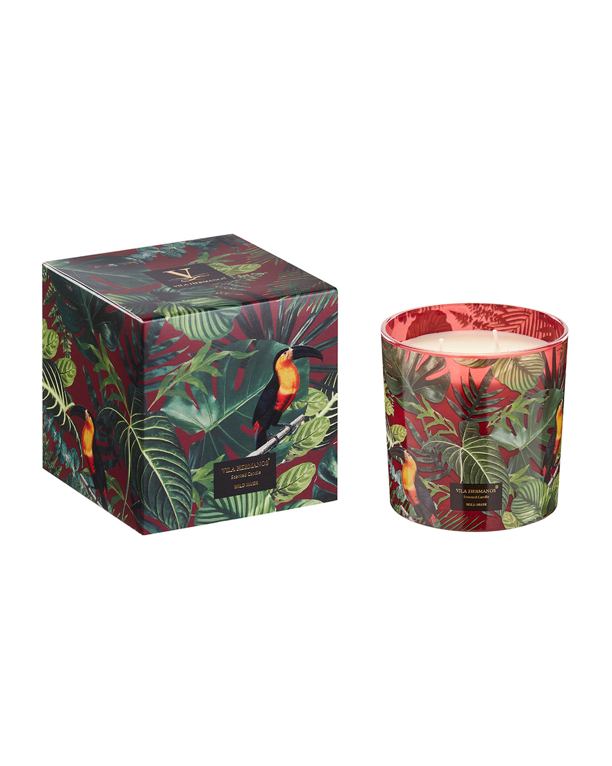Candle in Jar JUNGLETOPIA WILD MUSK 1450gr