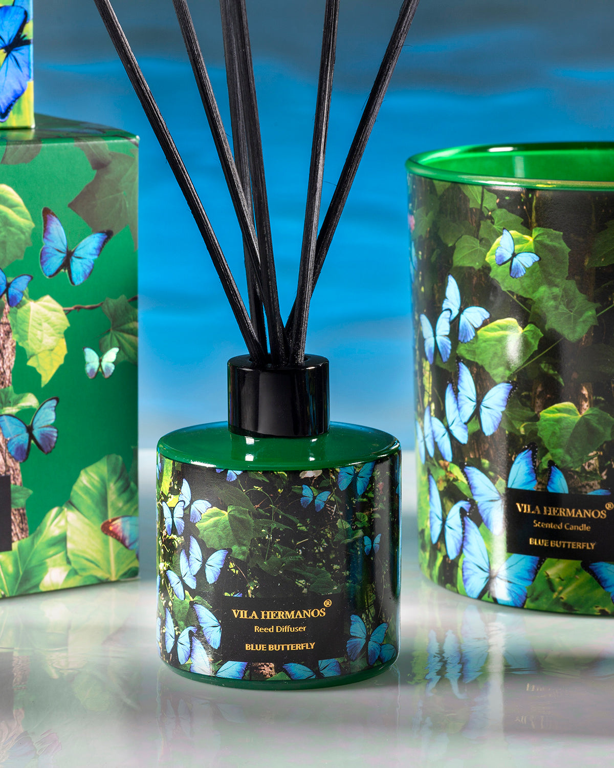 Candle in Jar JUNGLETOPIA BUTTERFLY 1450gr