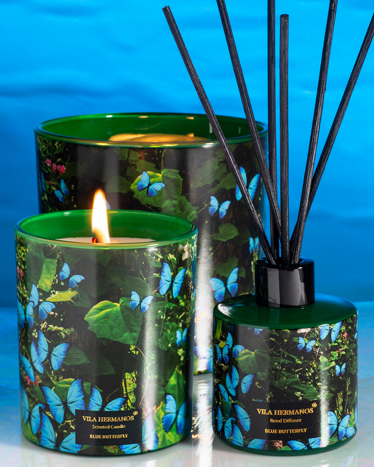 Candle in Jar JUNGLETOPIA BUTTERFLY 1450gr