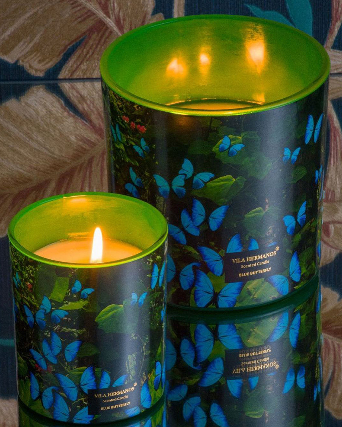 Candle in Jar JUNGLETOPIA BUTTERFLY 1450gr