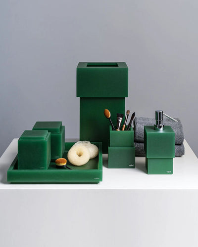 Cotton Holder METRO Emerald Green