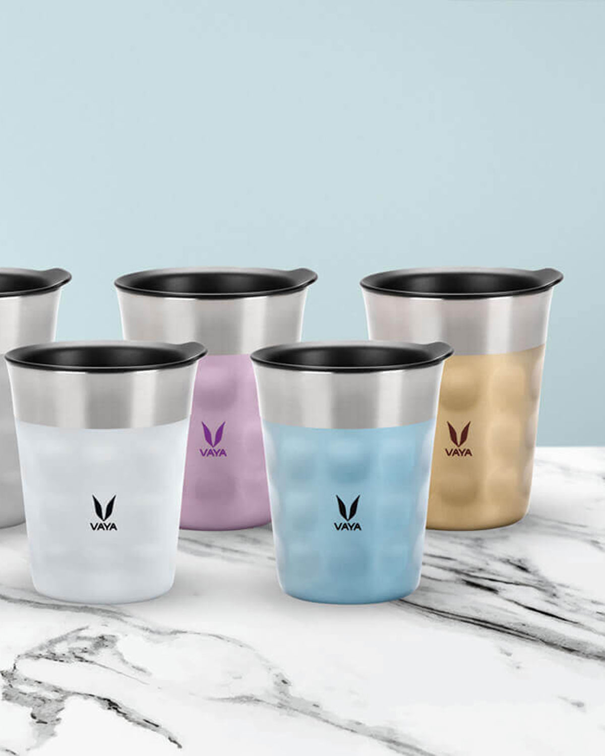 Vaya Pop Cup - 8.5 fl.oz - Gold