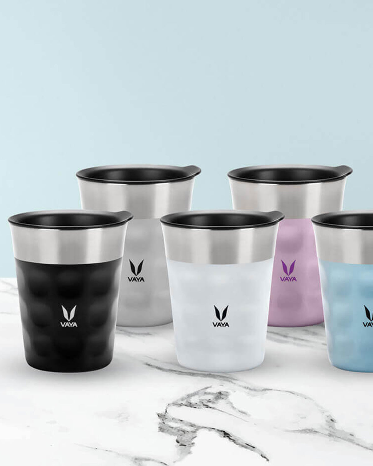 Vaya Pop Cup - 8.5 fl.oz - Cool Grey