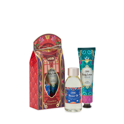 Shower Oil & Body Lotion - Lily Palace Kit